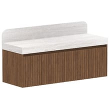 Harper 1435mm Wall Hung Single Vanity with Solid Surface Countertop